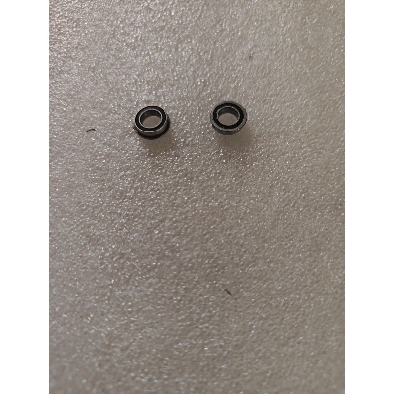 cuscinetto inox 2RS per trozza 7x4x2.5 con flangia